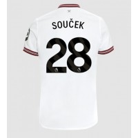 Pánský Fotbalový dres West Ham United Tomas Soucek #28 2023-24 Venkovní Krátký Rukáv